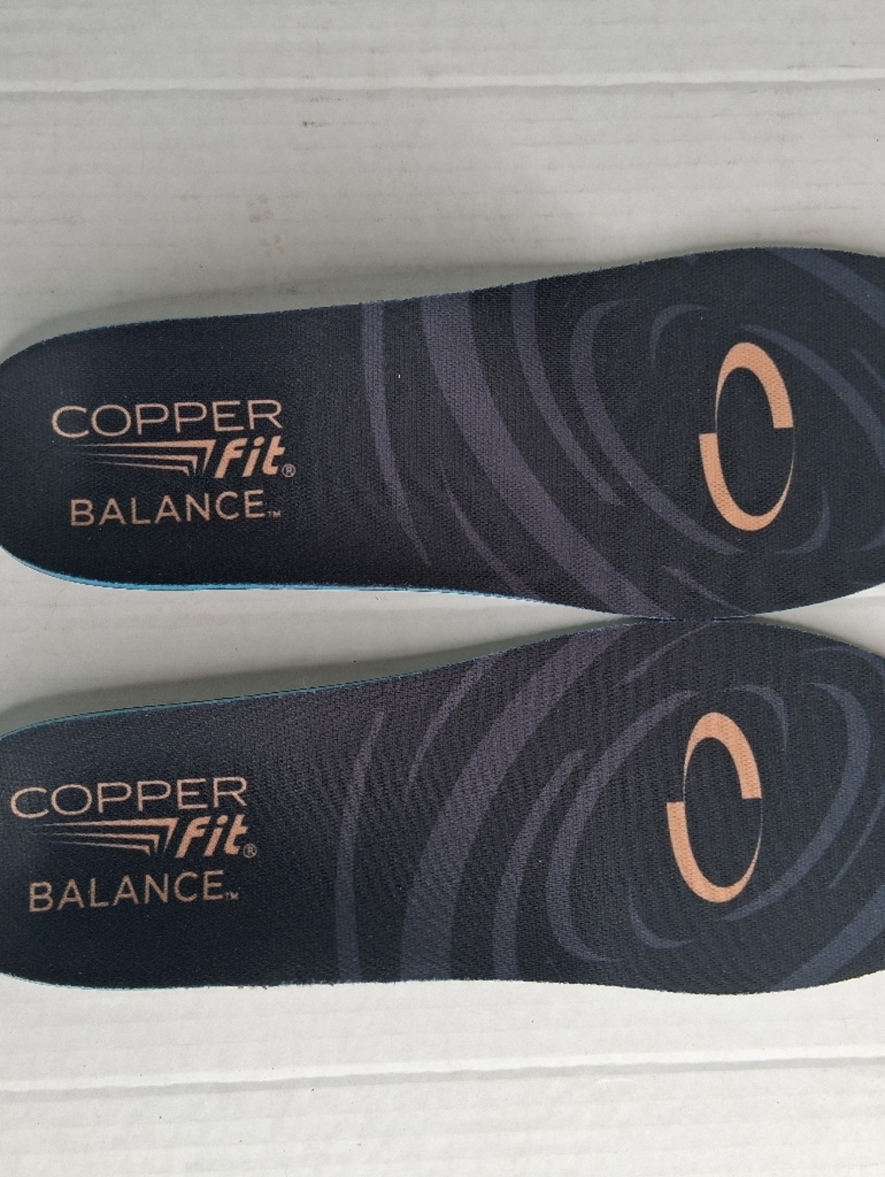 Copper Fit Balance Performance Orthotic Insoles Medium (M 8.5 - 10, W 9.5 - 11) - Picture 6 of 6